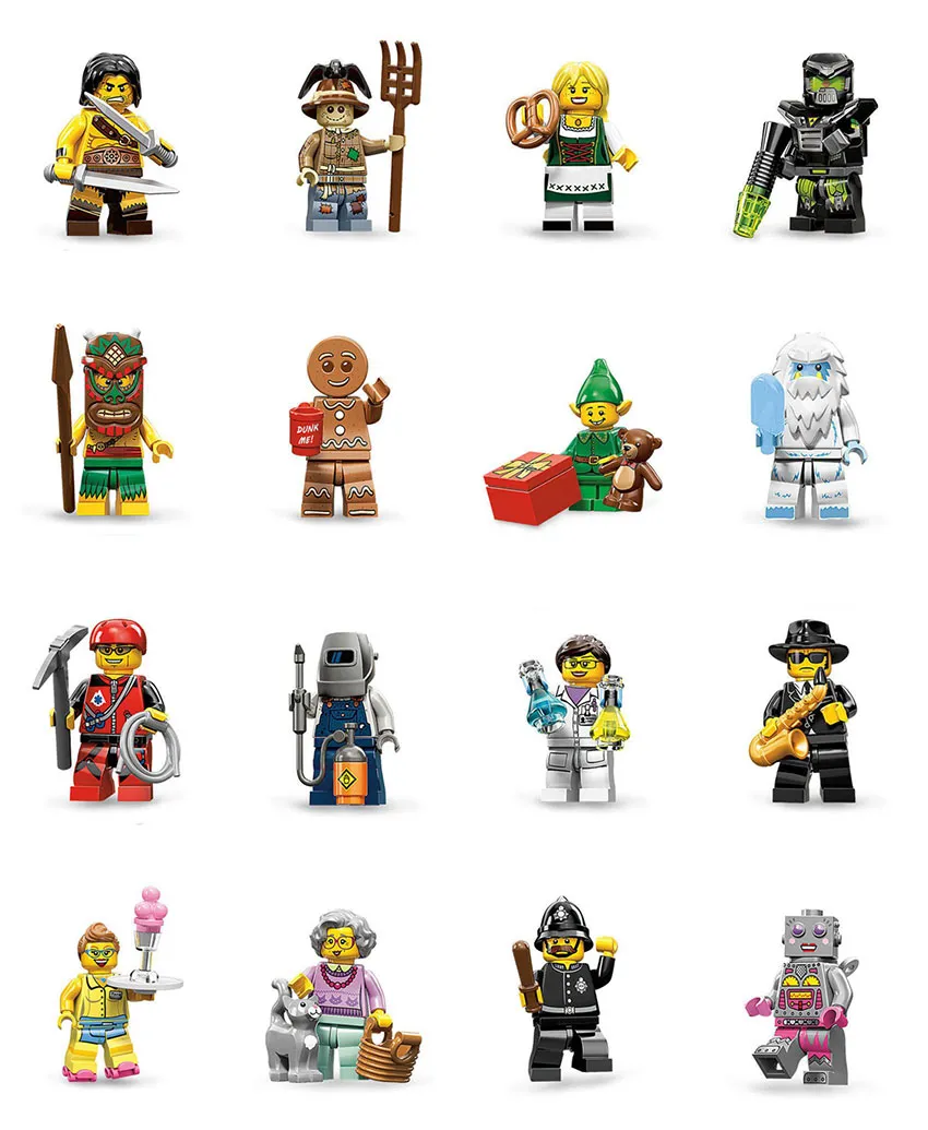 Lego Minifigures wszystkie serie